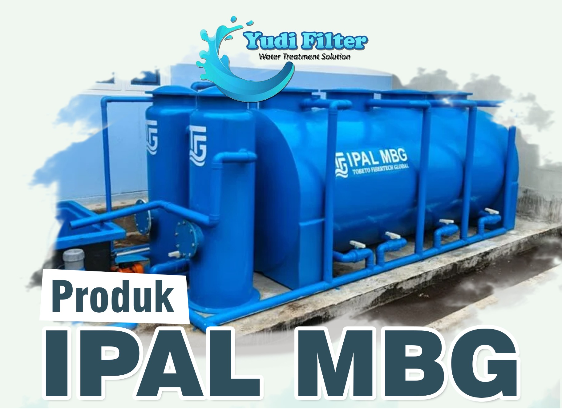Instalasi IPAL MBG Yudi Filter